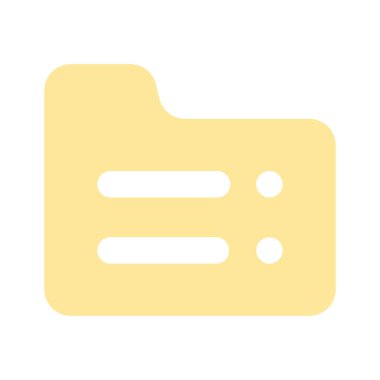 Dizin simgesi tasarımı, beyaz arkaplanda izole edilmiş