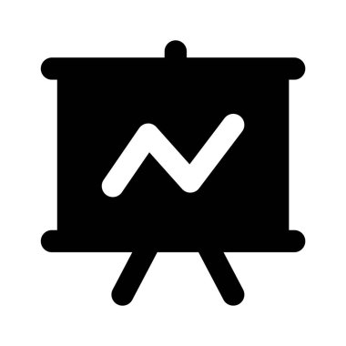 Sunum kurulu vektör tasarımı kullanıma hazır, iş sunumu