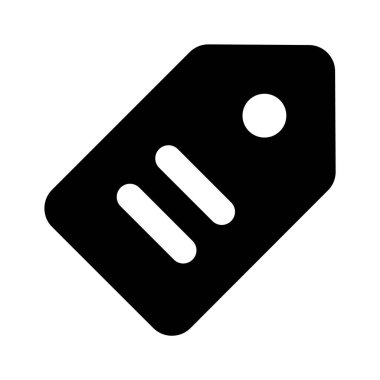 Modern stil, premium simge satış etiketi taşıyıcısı