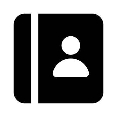 İletişim kitabının bu iyi tasarlanmış simgesini modern tarzda alın