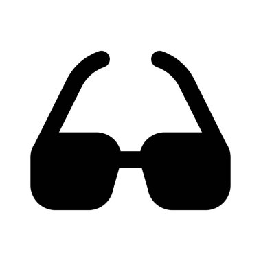 Güneş gözlüğü, gözlük simgesi tasarımı prim kullanımı için