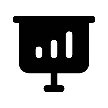 Sunum kurulu vektör tasarımı kullanıma hazır, iş sunumu