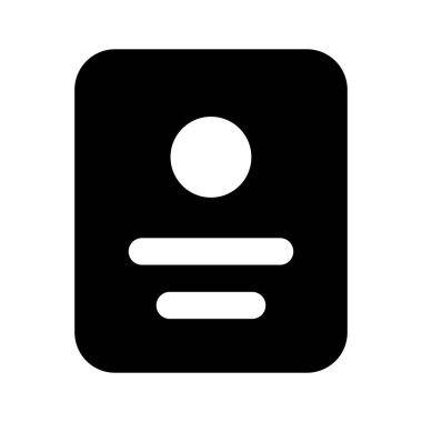 Özgeçmişin yaratıcı simgesine, kullanıcı profili vektörüne bakın