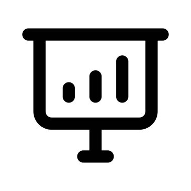 Sunum kurulu vektör tasarımı kullanıma hazır, iş sunumu