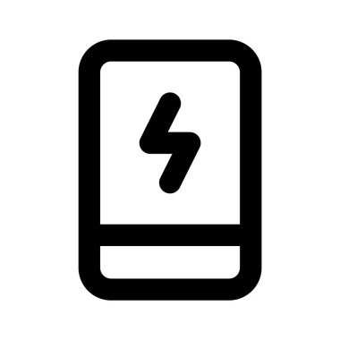 Mobil şarj vektör tasarımı, kullanımı ve indirmesi kolay