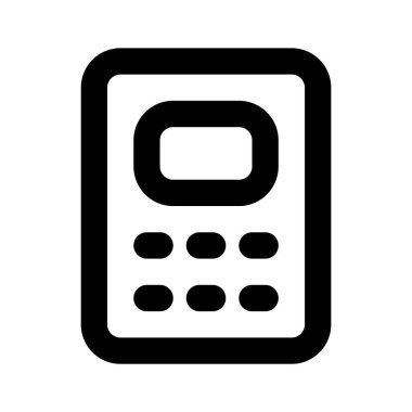 Matematiksel hesaplamalar, hesaplama aygıtı, hesap makinesinin simgesi