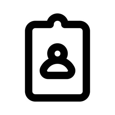 Özgeçmişin yaratıcı simgesine, kullanıcı profili vektörüne bakın