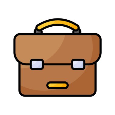 Portföy çantası, vektör tasarımı için hazır