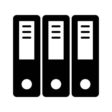 Dosya dizinlerinin iyi dizayn edilmiş simgesi, belge arşivlerinin premium vektörü, klasörler vektör tasarımı