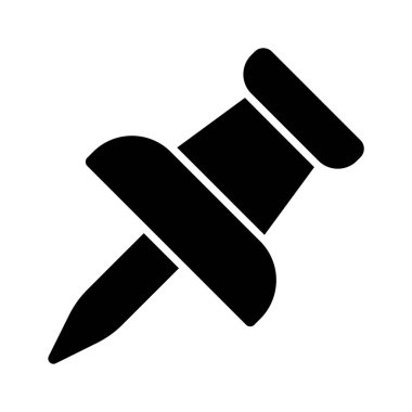 Düz, geniş başlı küçük bir iğne, kağıt ya da belge eklemek için kullanılır.