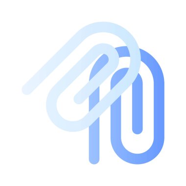 Özenle hazırlanmış bir ataç simgesi, belge ekleme veya düzenleme için mükemmel