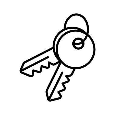 Anahtarların tasviri, genellikle erişimi, güvenliği veya mülkiyeti temsil eder.