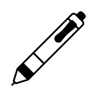 Kalem simgesi, yazmak, çizmek ve yaratıcı uygulamalar için ideal