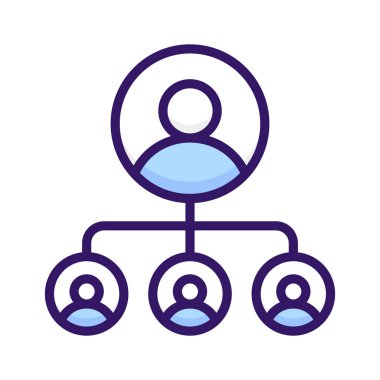 Modern tarzda, kişiselleştirilebilir vektör kullanıcı ağının bu inanılmaz simgesine bir bakın.