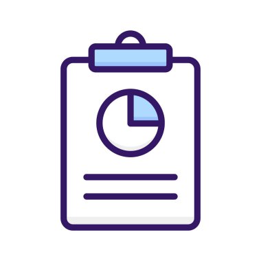 İş verisi raporlama vektör tasarımı modayı ve iş analitik simgesi