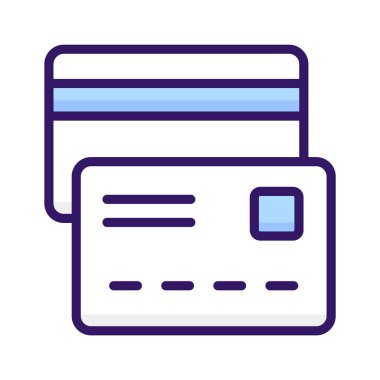 Modern tarzda ATM kart vektör tasarımı, çevrimiçi ödemeler için kart ve nakit çekilmesi