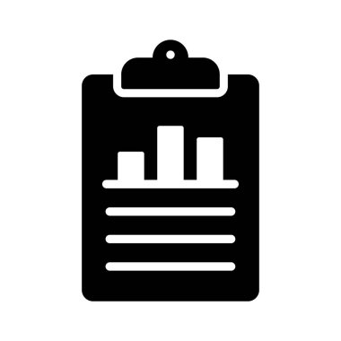 İş verisi raporlama vektör tasarımı modayı ve iş analitik simgesi