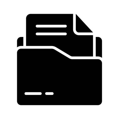 Modern tarzda dosyaların vektörleri, dizinlerin modaya uygun simgesi