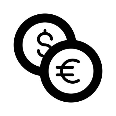 Para değişim vektörü, para birimi dönüştürücü simgesi