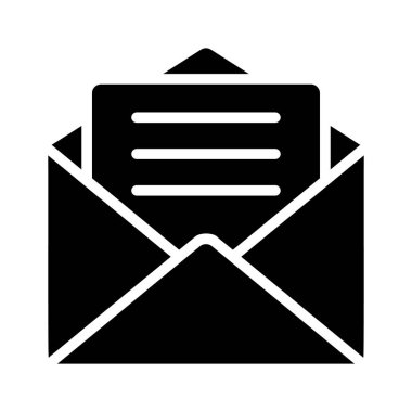 Bu gelen kutusu, e- posta, mesaj, e-posta vektör tasarımının yaratıcı simgesini al