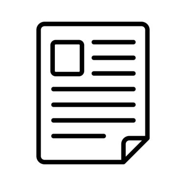 Özgeçmişin modern karalama vektörü, bu güzel tasarım müfredat vitae ikonunu tutun