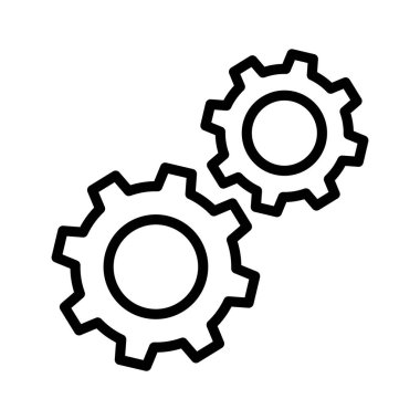 Bu inanılmaz ayar vektör tasarımı simgesini kontrol et