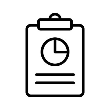 İş verisi raporlama vektör tasarımı modayı ve iş analitik simgesi