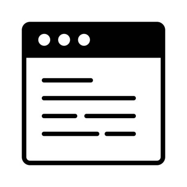 Web sitesi, web sayfası, tarayıcı simgesi tasarımı