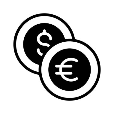 Para değişim vektörü, para birimi dönüştürücü simgesi