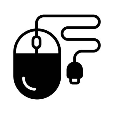 Bilgisayar faresinin simgesi, düzenlenebilir vektör