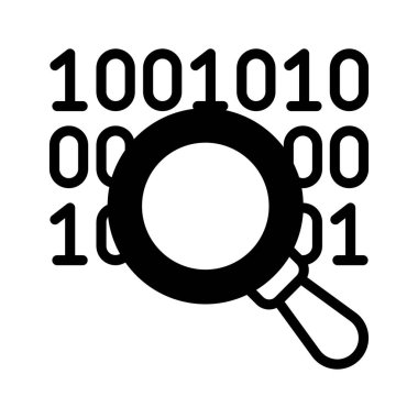 Modern biçimdeki ikili arama için yaratıcı simge, vektör kullanmaya hazır