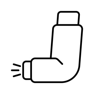 Beautiful vector of inhaler, medical equipment icon