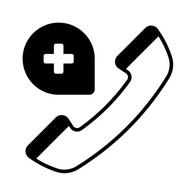 Tıbbi acil durum vektör tasarımı modada