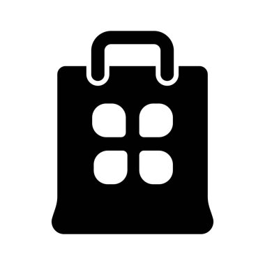 Bir uygulama mağaza simgesi uygulamaları indirmek ve yönetmek için dijital bir pazar yeri gösterir