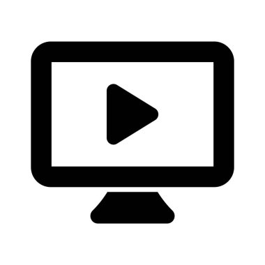 Televizyon veya yayın hizmetleri uygulamasını simgeleyen bir TV uygulaması, ekran tarafından sunulan, video içeriğine erişimi gösteren