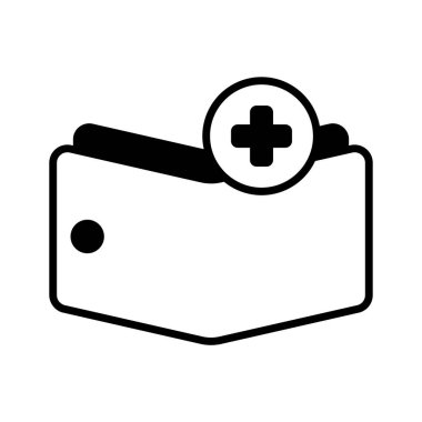 Cüzdan kartı uygulaması, cüzdan, dijital cüzdan, online cüzdan simgesi