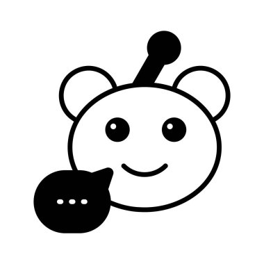 Bir sosyal medya platformu içeriklerini, reddit vektör tasarımlarını yayınlar