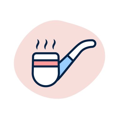 Moda tasarım tarzında eşsiz bir puro simgesi