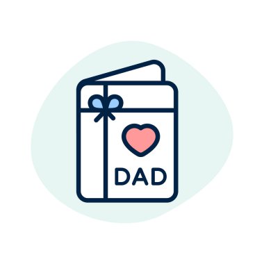 Tebrik kartının konsept simgesini gösteren zarfın içindeki kart