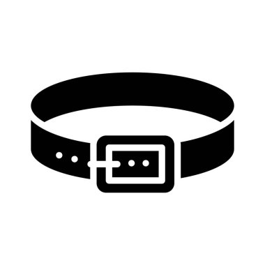 Modern tasarım tarzında özelleştirilebilir bir kemer simgesi