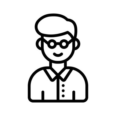 Baba Avatar 'ın yaratıcı ikonuna bir bak, premium vektör