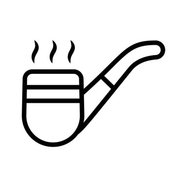 Moda tasarım tarzında eşsiz bir puro simgesi