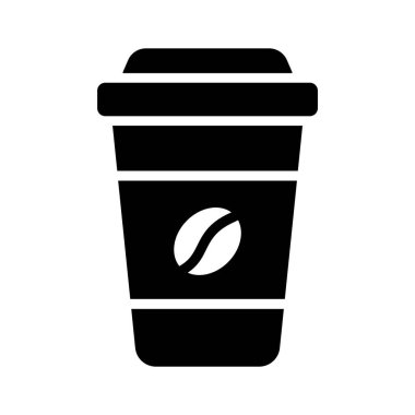 İyi tasarlanmış kahve fincanı ikonu, taşınabilir kahve.