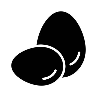 Kahvaltı malzemeleri, kümes hayvanları, çiğ yumurta vektör tasarımı.