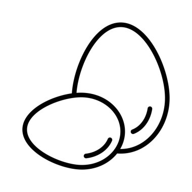 Kahvaltı malzemeleri, kümes hayvanları, çiğ yumurta vektör tasarımı.