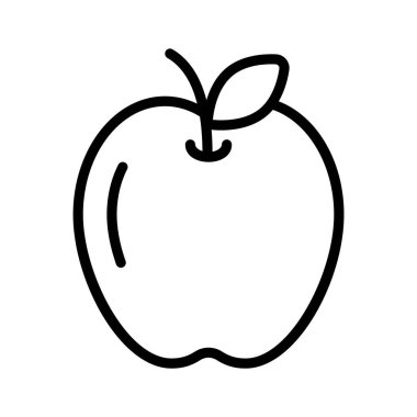 Modern tarzda, vektör kullanmaya hazır inanılmaz bir yaprak simgesi