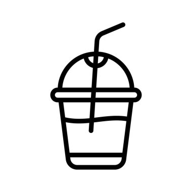 Süt bardağının bu muhteşem ikonuna bir bakın, trend vektör.