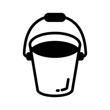 Süt kovasının bu inanılmaz ikonuna bir bakın, birinci sınıf vektör kullanmaya hazır.