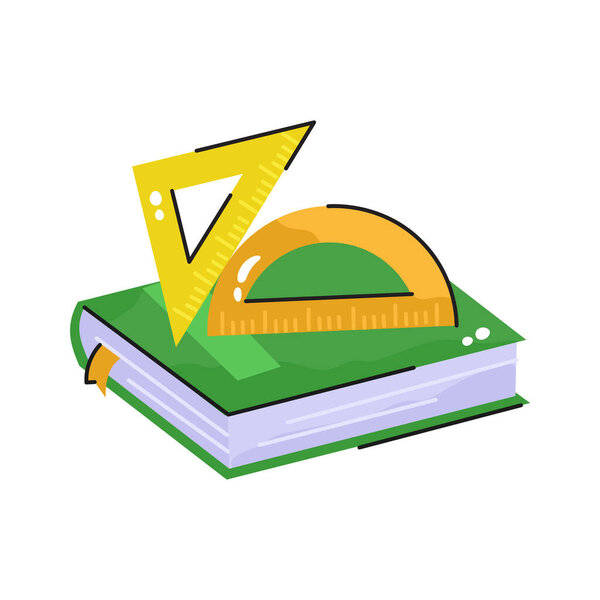 Взгляните на эту наклейку математического аксессуара