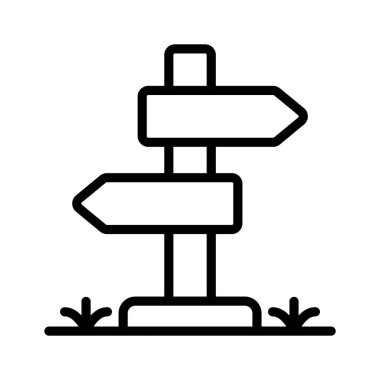 Yönlendirme tahtasının bu vektör simgesini dene